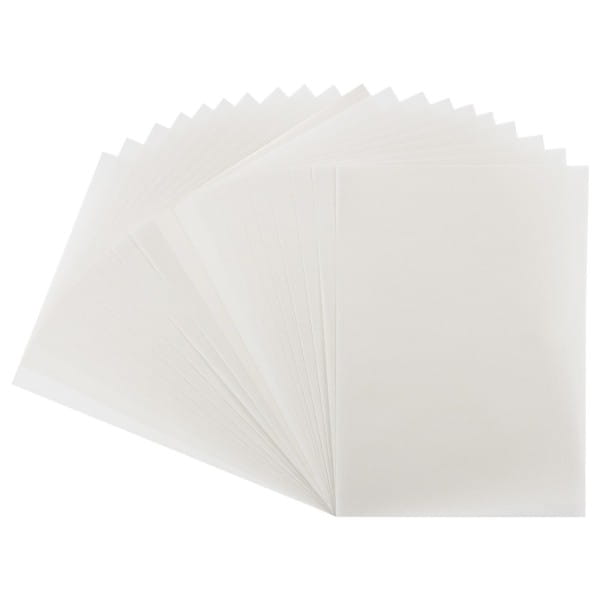 Transparentpapiere, DIN A4, 130 g/m², weiß, 20 Bogen