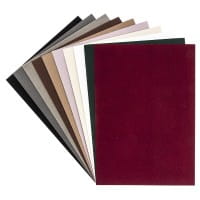 Effekt-Karton, Samt, DIN A4, 200 g/m², verschiedene Farben, 10 Bogen