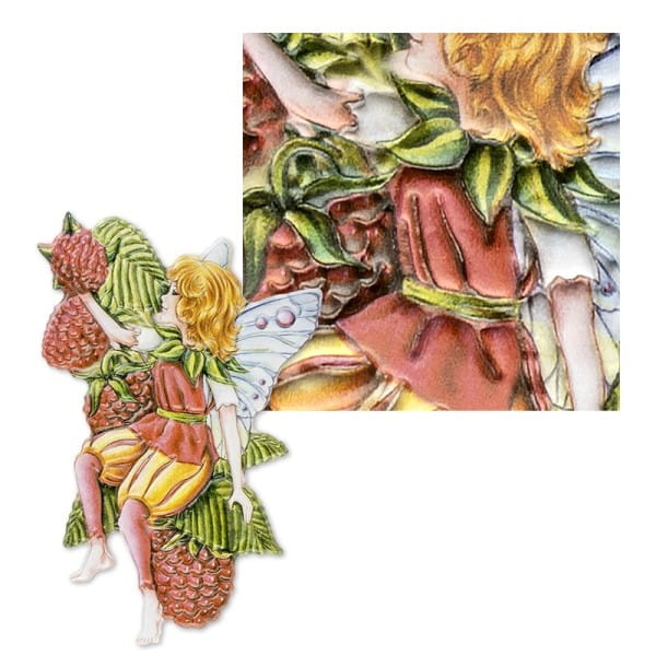 3-D Relief-Sticker, Zauberhafte Elfen 5, 21cm x 30cm, verschiedene Größen, selbstklebend