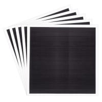 Magnetstreifen, selbstklebend, 0,7cm x 9,8cm, 0,5mm stark, 5 Bogen