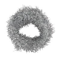 Lamettaband mit Draht, 3m lang, silber-metallic
