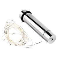 LED-Flaschenlichter mit je 20 LED-Lichtern, Draht-Lichterkette, 10 Stück