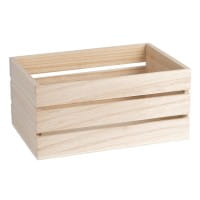 Kisten, Holz, rechteckig, verschiedene Größen, 4 Stück
