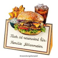 3-D Motive, Essen & Trinken, 7-10cm, 10 Motive