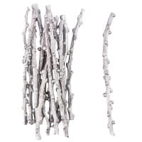 Wald-Deko, Äste, 10-20cm, 30g, silber