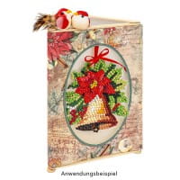 Deko-Federvögel, Sortierung 4, 2,2cm x 5cm x 2,5cm, 5 Farben, 10 Stück