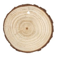 Baumscheiben, Ø 8cm bis 9cm, 0,6cm stark, 25 Stück