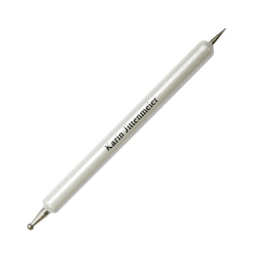 Xl-Prickel-/Prägenadel, Prägekopf 3mm Ø, Nadel extra dick