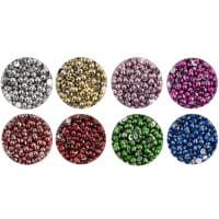 Glückstreffer-Set, Diamond-Painting-Lineal, Stern, inkl. Diamond-Painting-Steine, metallic, 8 Dosen