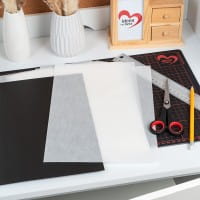 Trennpapier, antihaft, DIN A4, 40 g/m², weiß, wiederverwendbar, 50 Blatt