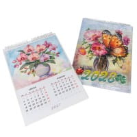 ExklusivBox: Diamond-Painting-Wandkalender für 2027 & 2028, 4-teilig