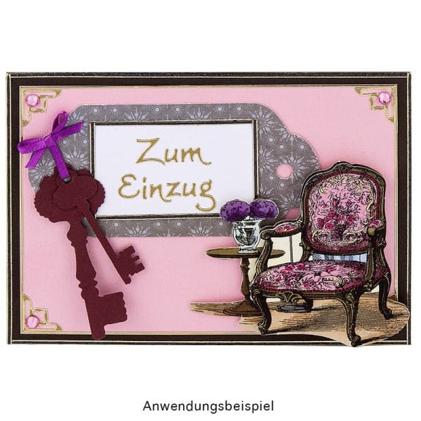 Jumbo-Stanzer, Schlüssel, 6,5cm x 4,9cm