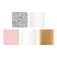 XL-Laser-Ornamente, Zierdeckchen 7, verschiedene Farben, Ø 20cm, 10 Stück