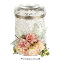 Deko-Blüten, Hortensien, Ø 3cm, 10 verschiedene Farben, 90 Stück