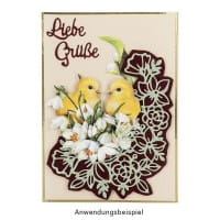 Naturpapiere, metallic, DIN A4, pastellgrün, handgemacht, ideal zum Prägen geeignet, 24 Bogen