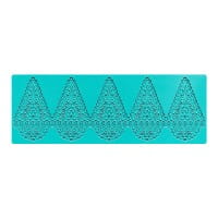 Silikon-Dekormatte, Design 77, 32,5cm x 11,5cm x 0,2cm, für Kugeln mit Ø 10cm