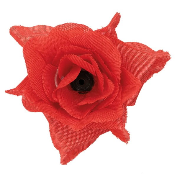 Deko-Blüte Rose, zum Selbstgestalten, rot, 501-teilig, 50 Stück