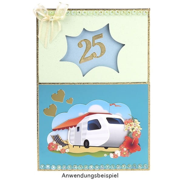 Jumbo-Stanzer, Button, 6,9 x 5,2 cm