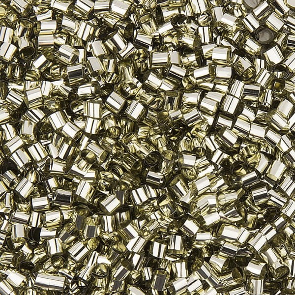 Metallic-Rondelle, Streu-Deko, 15g, gold