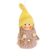 Winter-Püppchen, Madita, 7,7cm hoch, 4 Stück