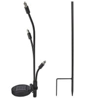LED-Solar-Leuchte, 3-Arm, warmweiß, 71,5cm