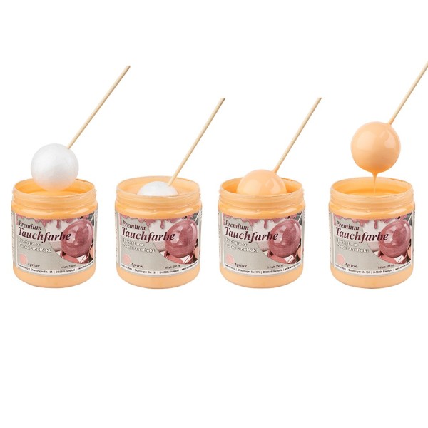 Premium-Tauchfarbe, Apricot, 250ml