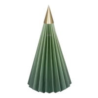 Magnet-Falt-Tanne, Design 4, Ø9,5cm, 17cm hoch, 180g/m², inkl. Tannenspitze