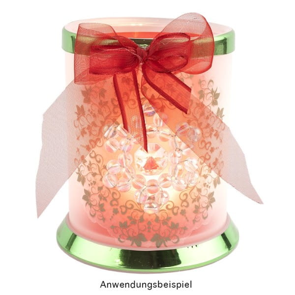 Transparent-Stickerbogen, Zierdeckchen, verschiedene Designs, 10cm x 30cm, 10 Bogen