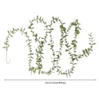 Eukalyptus-Girlanden, je 2,30m lang, grün, 5 Stück