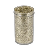 Metallic-Flakes, 2 Dosen mit je 3g, gold
