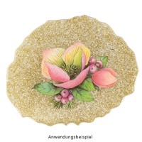 Metallic-Flakes, 2 Dosen mit je 3g, gold