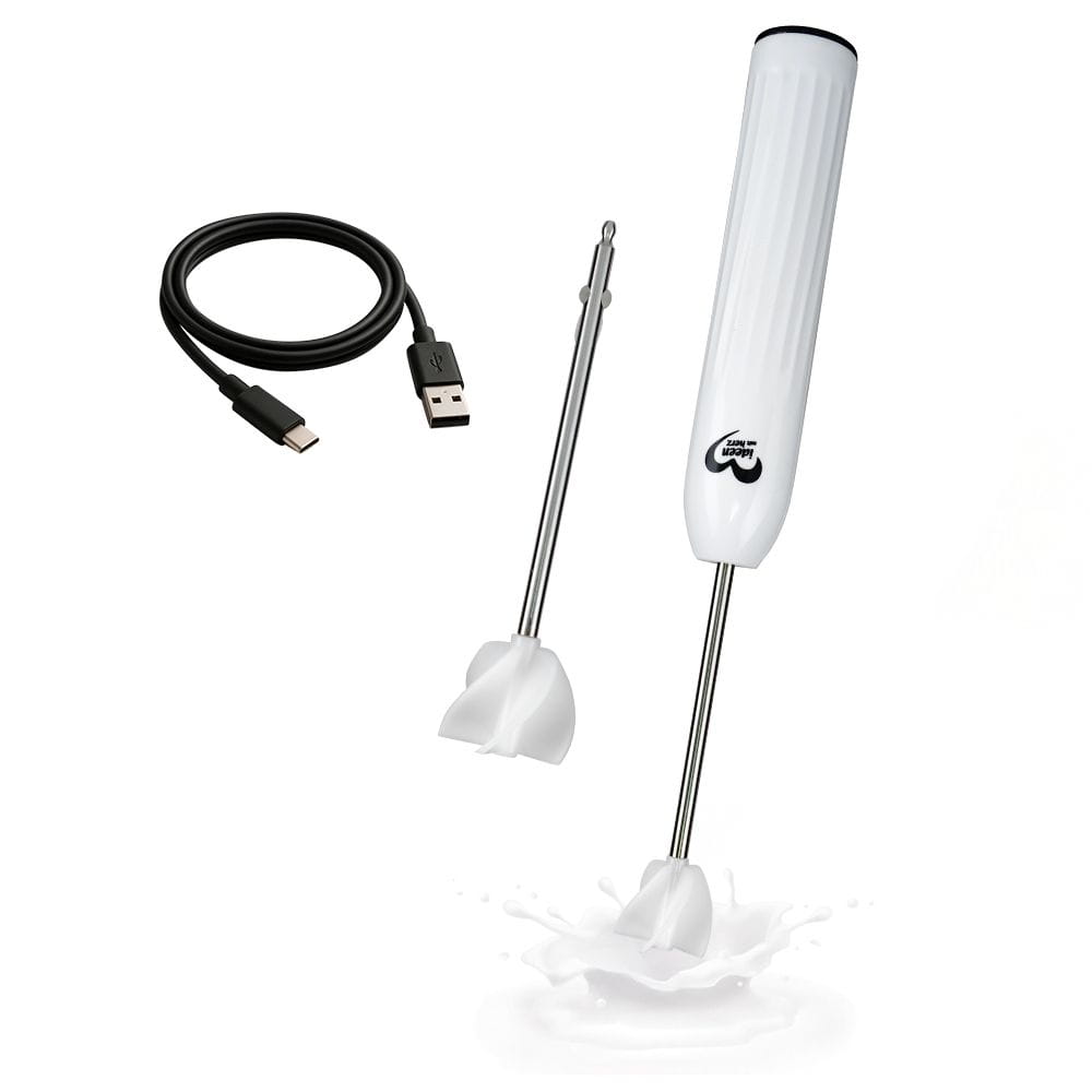 Elektrischer Handmixer, wiederaufladbar, mit 2 Rührstäben, inkl. USB-Kabel | Sonstige | Werkzeuge | Bastelbedarf