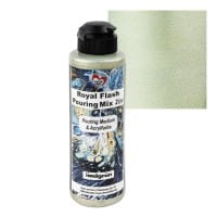 Royal Flash Pouring Mix, 2 in 1, Pouring Medium & Acrylfarbe, lindgrün, 180ml