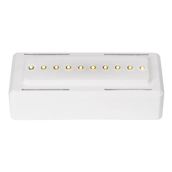 LED-Steck-Podest Rechteck, 15cm x 6,5cm x 4cm, inkl. Timer