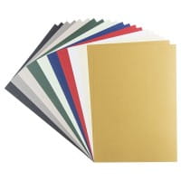 Effekt-Karton, Perlmutt, DIN A4, 250 g/m², 10 verschiedene Farben, 20 Bogen