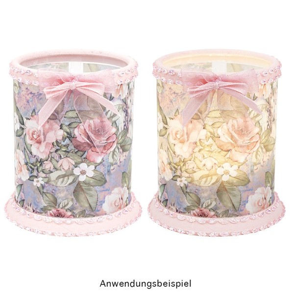 Motiv-Transparentpapiere Deluxe, DIN A4, 150g/m², verschiedene Designs, geprägt, 10 Bogen