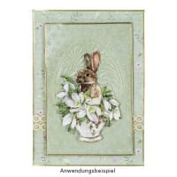 3-D Motive, Zarte Ostergrüße, 6,5-10cm, 10 Motive