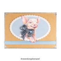 3-D Relief-Sticker, Tiere 5, verschiedene Größen, selbstklebend