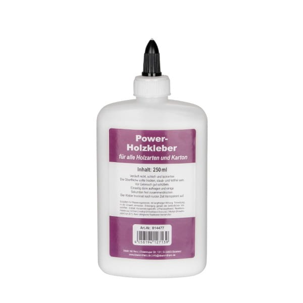 Power-Holzkleber für alle Holzarten und Karton, 250 ml