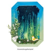 Pouring Mix, 2 in 1, Pouring Medium & Acrylfarbe, pastellgrün, 180ml