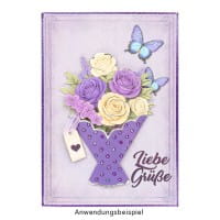 Diamond-Painting-Steine, Strass, irisierend, Sortierung 2, versch. Farben, je 8g, 10 Dosen