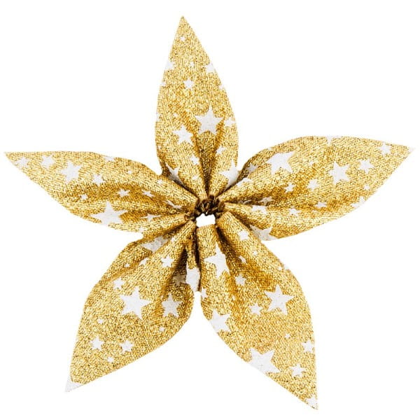 Ziehband "Stern", 5cm breit, 2,5m lang, gold