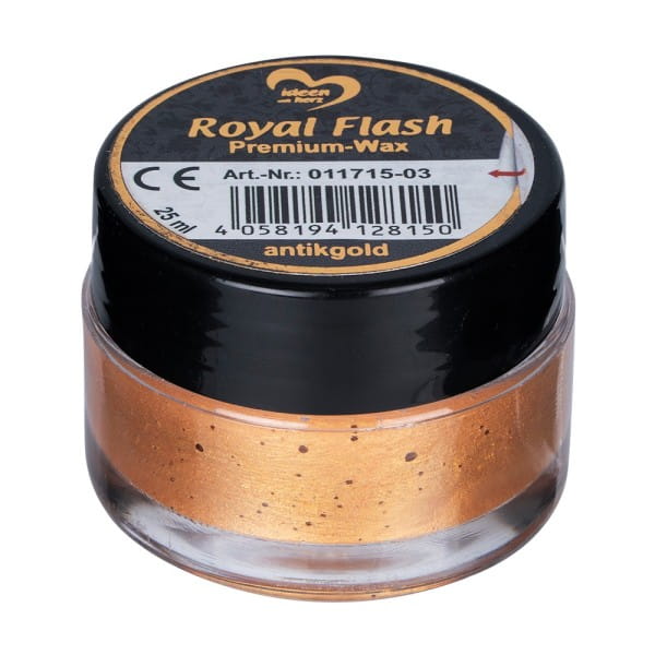 Royal-Flash Premium-Wax, antikgold, 25ml
