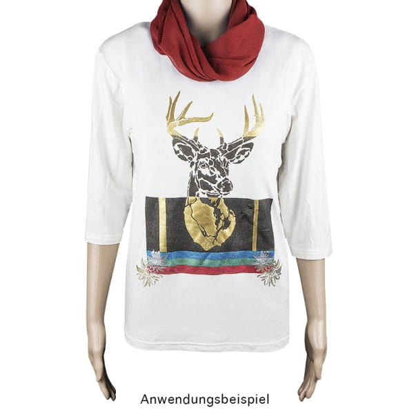 Laser-Kunststoff-Schablone, DIN A4, Hirsch