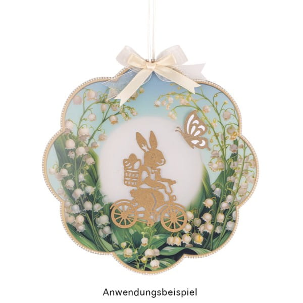 Motiv-Windradfolien, Blumen, Ø 20cm, 500µ, 2 Designs, 8 Stück