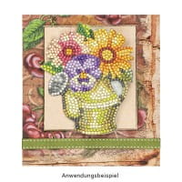 Diamond-Painting-Sticker, Sommerzeit, DIN A4, 4 Bogen