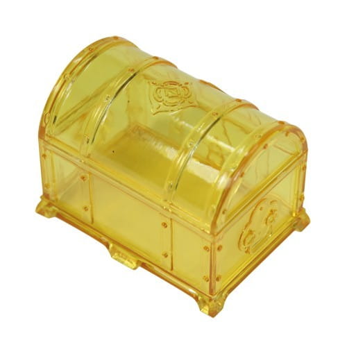 Acryl-Schatztruhe, 6,9 x 4,8 x 4,8 cm, gold | Acrylformen | Acryl & Kunststoff | Bastelbedarf