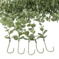 Eukalyptus-Girlanden, je 2,30m lang, grün, 5 Stück