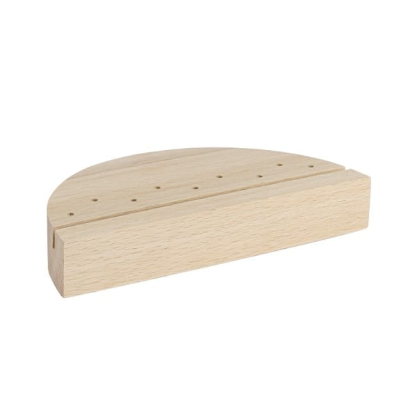 Holzständer, Rechteck, 3 Schlitze, 15,1cm x 5,2cm x 2,7cm | Holz-Deko | Deko-Artikel | Deko- & Geschenkartikel