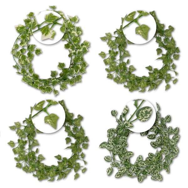 Glückstreffer-Set, Girlanden, verschiedene Designs, 4 Stück